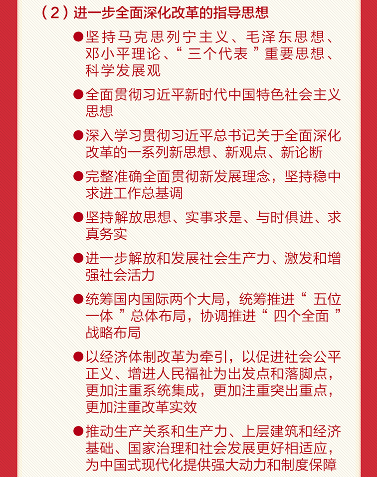 【学习园地】60条要点速览二十届三中全会《决定》